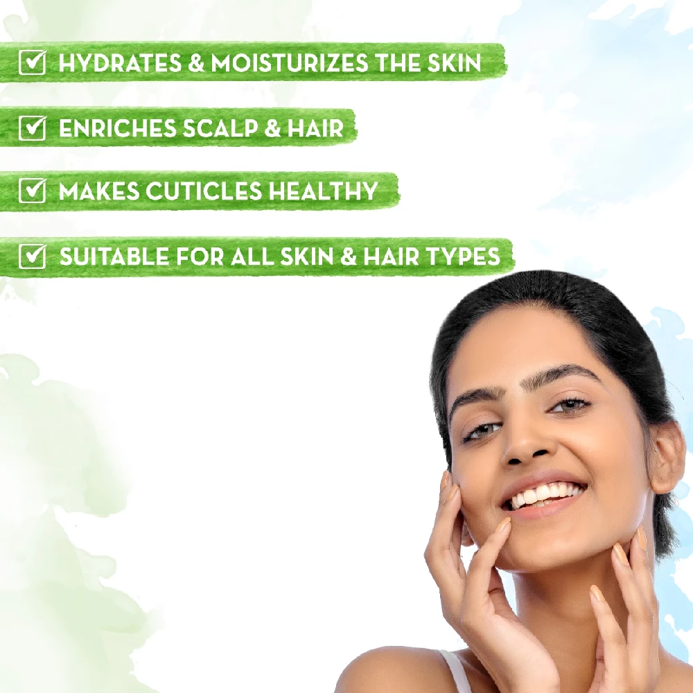 Castor Oil for Healthier Skin, Hair and Nails with 100percent Pure and Natural Cold-Pressed Oil, 150 ml-3.webp